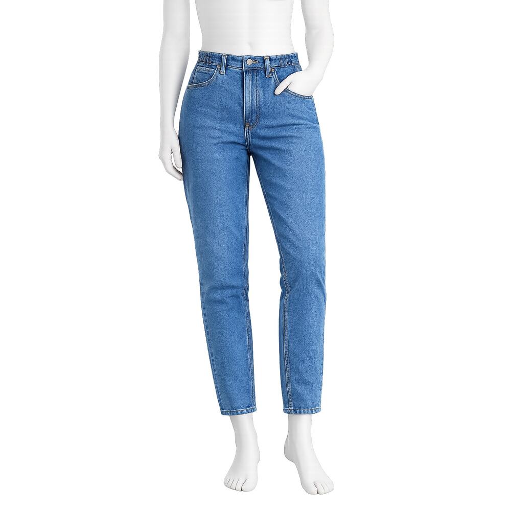 L.L. Bean Women's Double L® Ultra High Rise Comfort Waist Tapered Jeans - Size 8